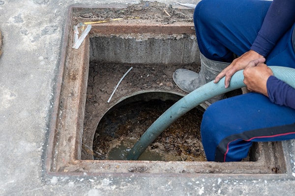 specialized vacuum trucks and pumps are used for grease trap pumping to efficiently remove the grease and sludge